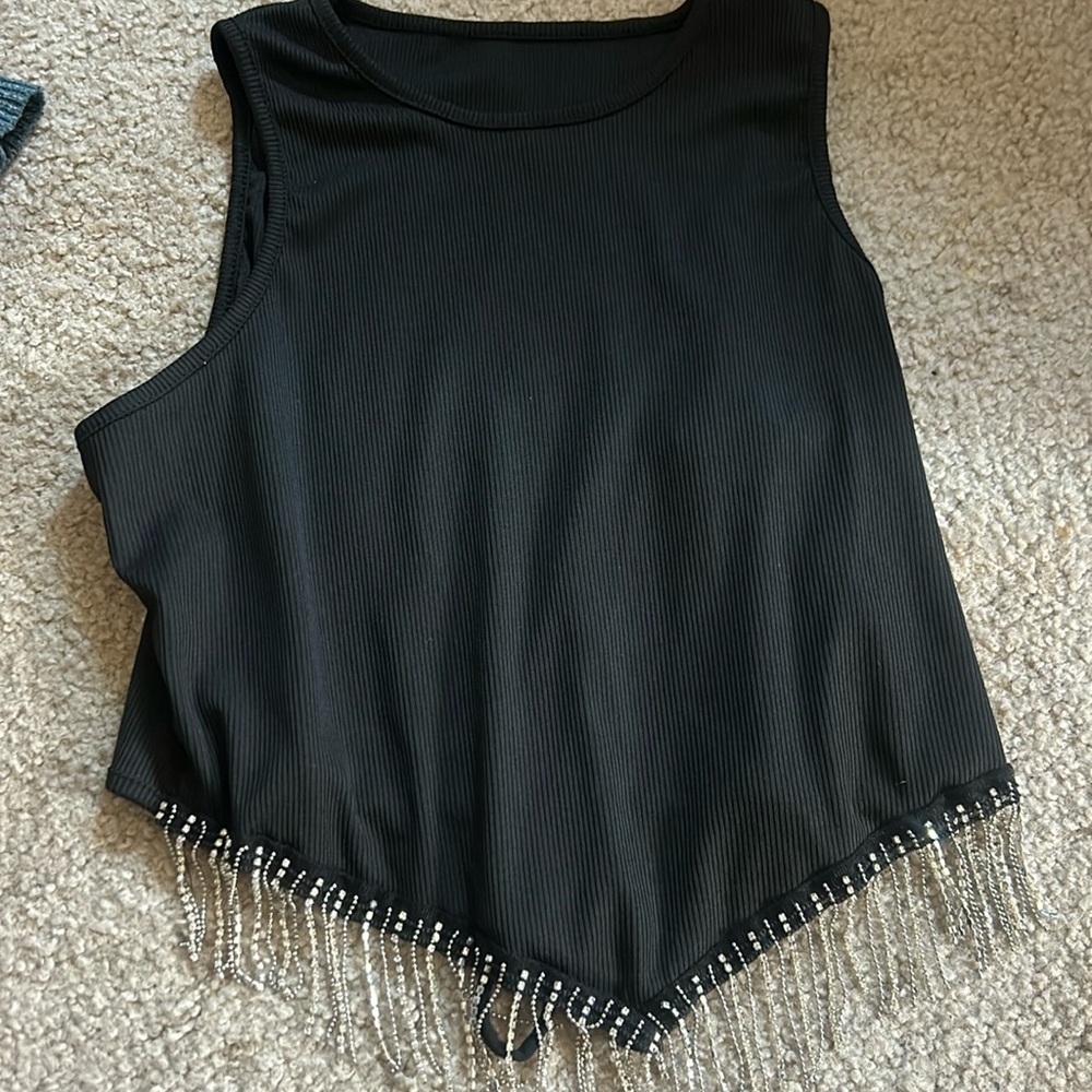 Cropped party top